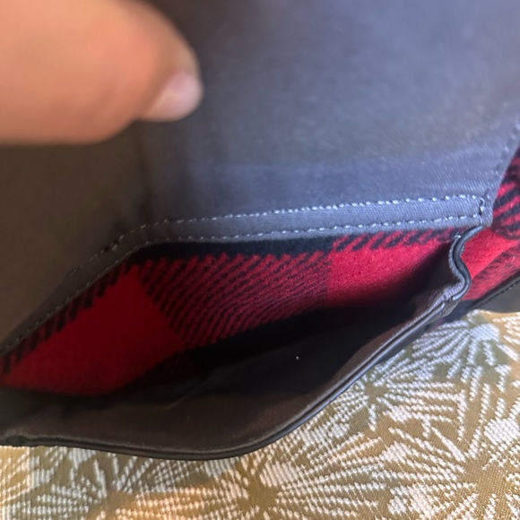 Treasure & Bond WoolPlaid Red and Black Backpack - Picture 10 of 12